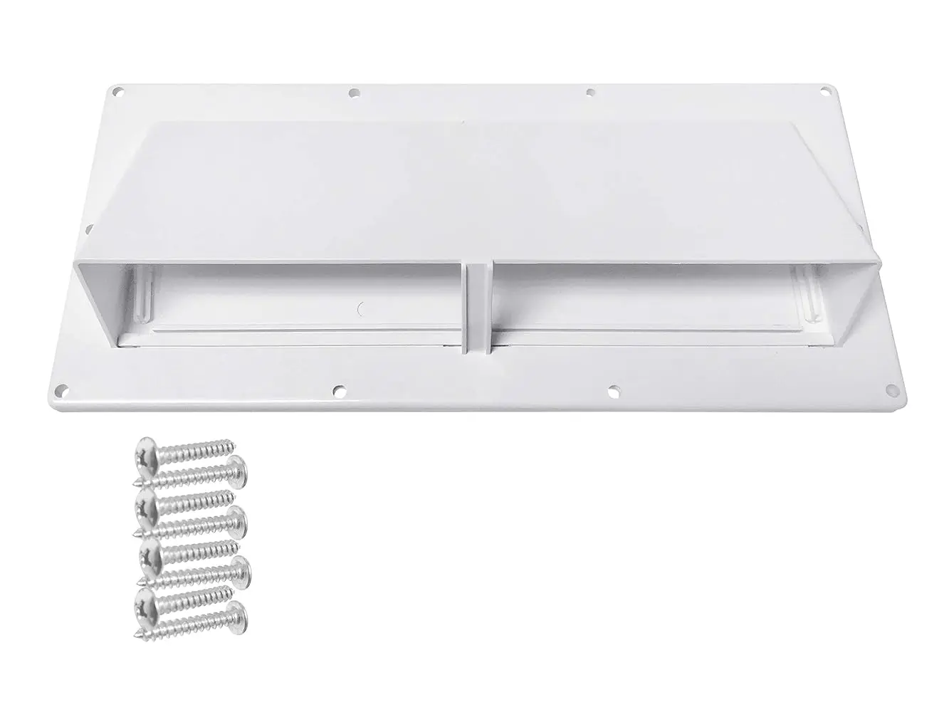Camp'N White RV Exhaust Vent Cover for Trailers, Campers, Motorhomes - Easy Installation with Hardware