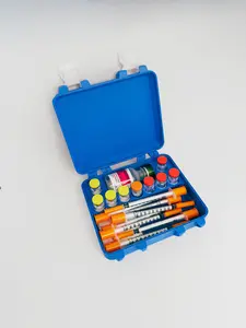 The Niner Pepper, Insulin Storage Case with Vial Caps! Medical Organizer Blue Supplies