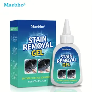 Maebho 6.76-ounce household cleaning gel, effectively removes stubborn grease in kitchens and bathrooms, provides deep cleaning without residue, effectively wipes away dirt and delivers excellent results.Easy to use, suitable for cleaning most surfaces.