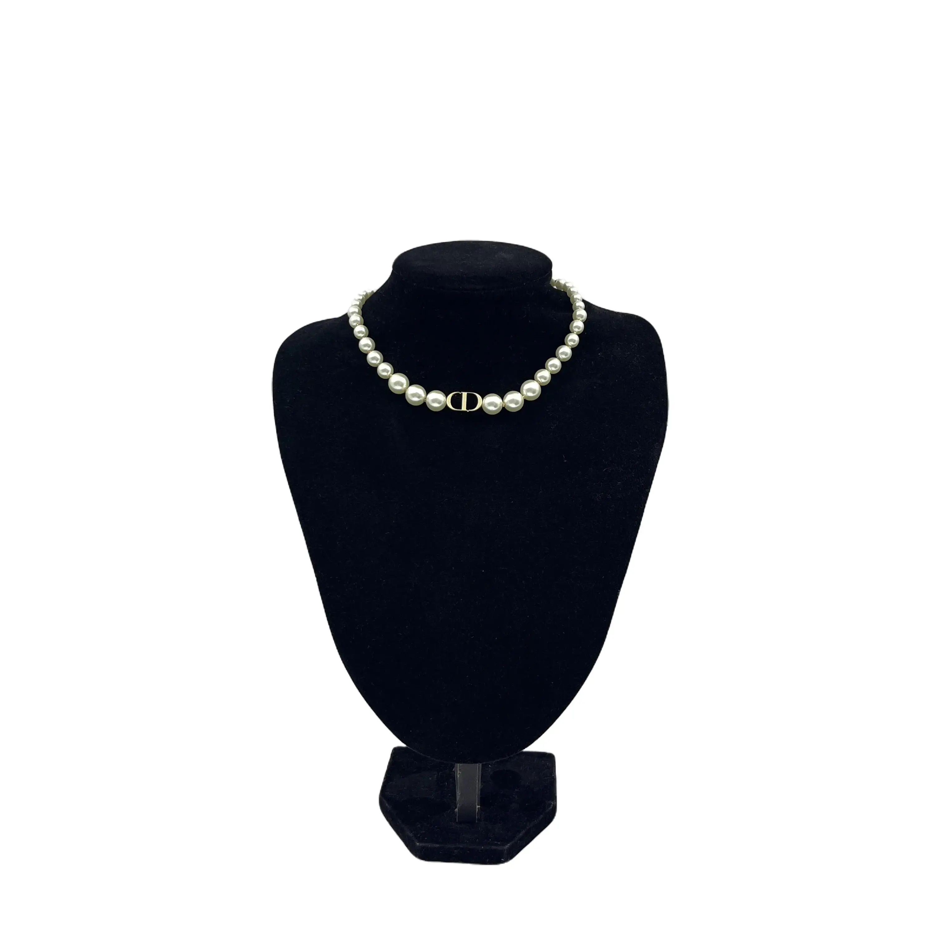 Pre-owned Dior Collier Choker 30 Montaigne Necklace H5 D0415