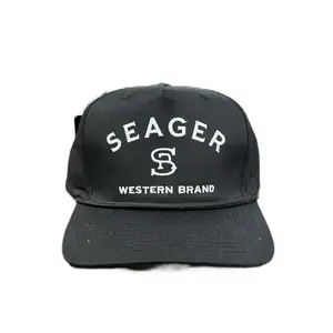 Black SnapBack Seager Hat