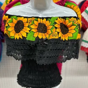 Sunflower Off the shoulder Mexican Top