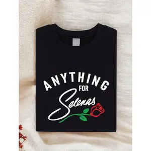 100% Cotton Golf Gift T-Shirt For Men and Women Selena Quintanilla Vintage Inspired T-Shirt For Latin Culture Fans And Selena Lovers