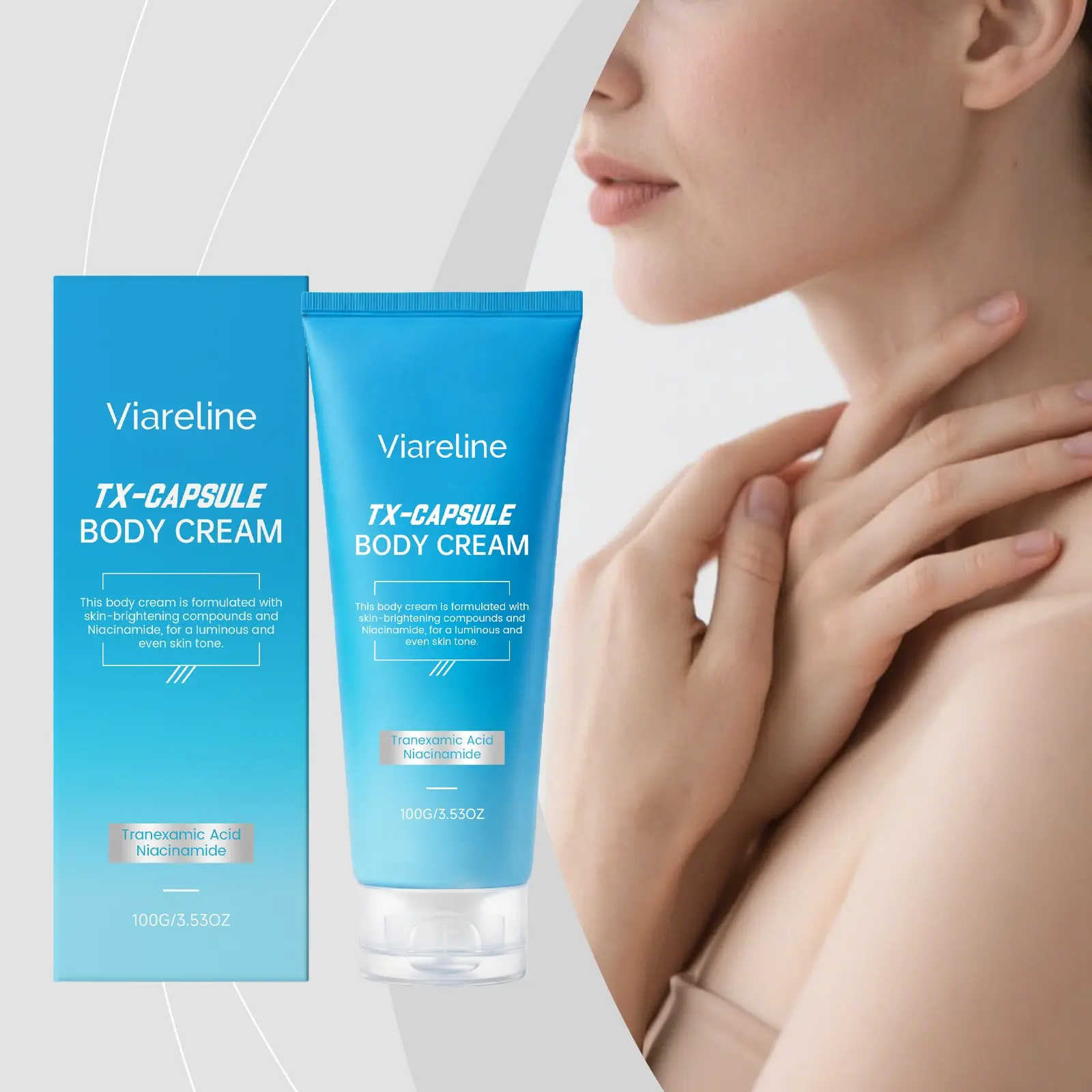 Brightening Moisturizing Body Lotion, Hydrating Formula for Smooth Skin, Ideal for Daily Use, Enhances Radiance and Comfort