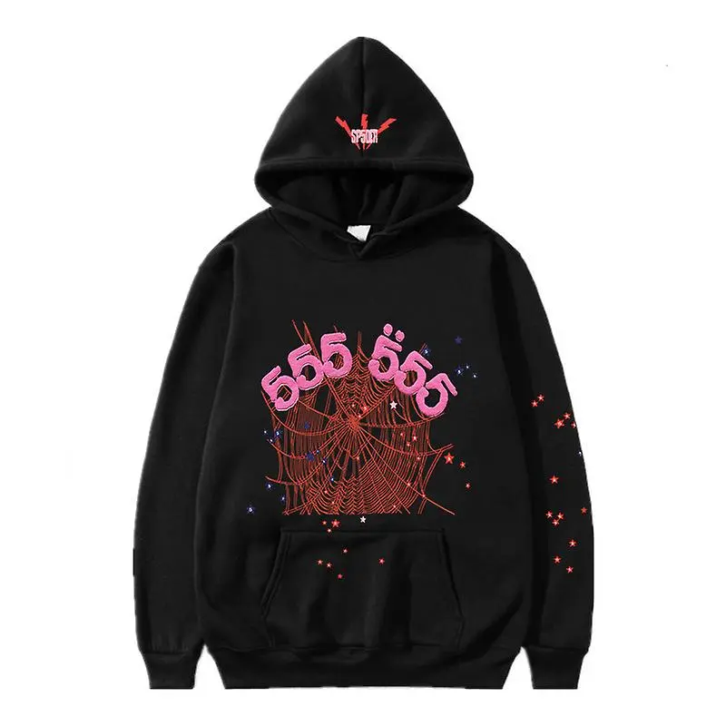 black kids spider hoodie 555 - TikTok Shop