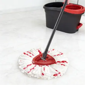 [2026 Updated Version] Mop Head Replacement - 40% Enhanced Cleaning Efficiency, 3 Pack Spin Mop Replacement Head for Single‑Tank Easy Wring System, Effortless Cleaning, Microfiber Material and Machine Washable