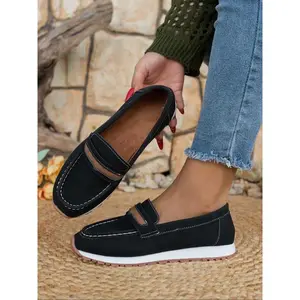 Women'sLoafersComfortableWalkingFlats,FashionSlip-OnCasualShoes,IdealforWorkAllDayComfort,CommuterShoesWork,VersatileStyle