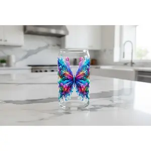Smoke Butterfly #1 - UVDTF Decal for cups/hard surfaces sticker