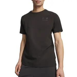 PUMA Mens Bmw M Motorsport Life Pumatech Crew Neck Short Sleeve Casual Tops Casual - Black