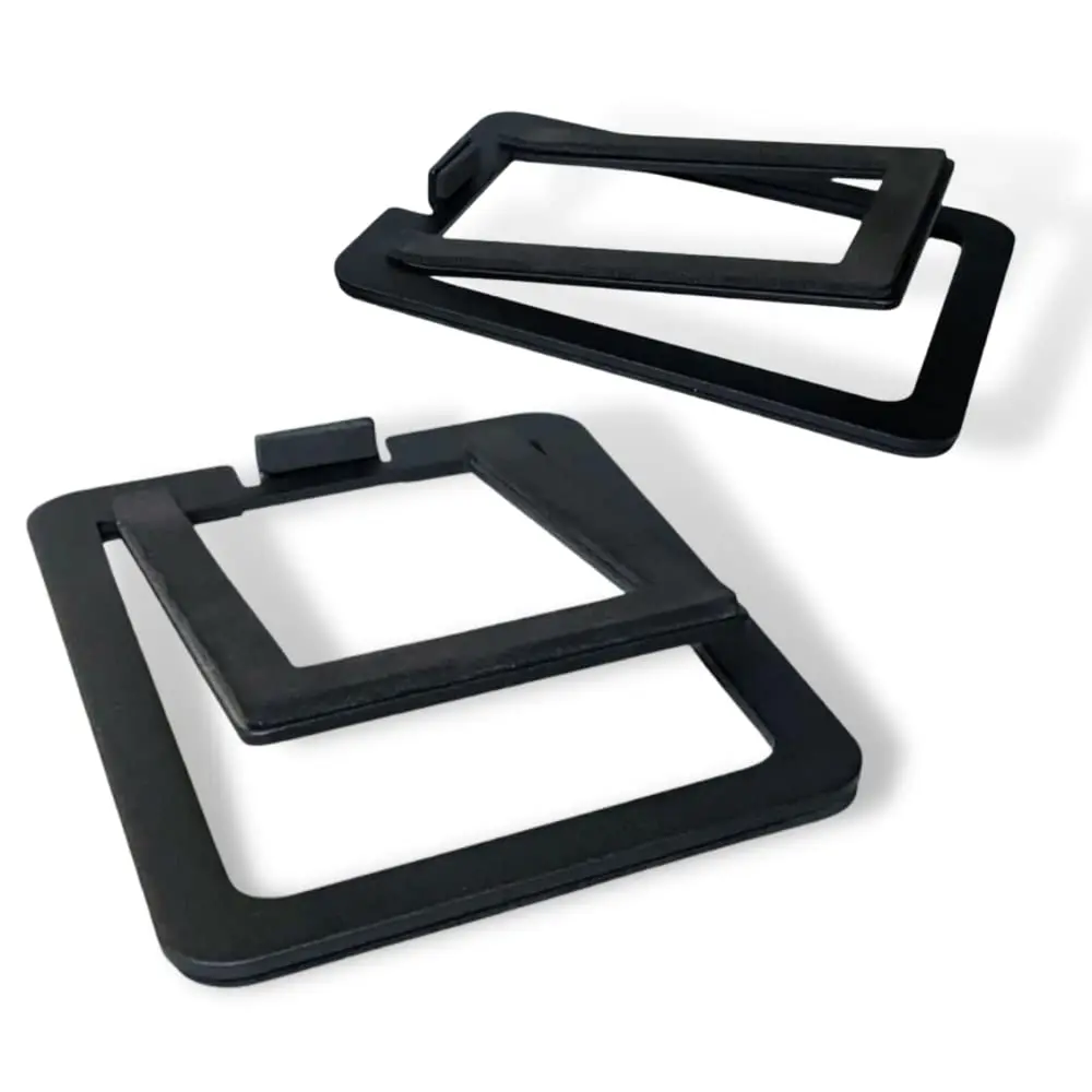 Audioengine DS1M Metal Speaker Stands - Tilted Design for Desktop, Studio & Bookshelf Speakers Pair