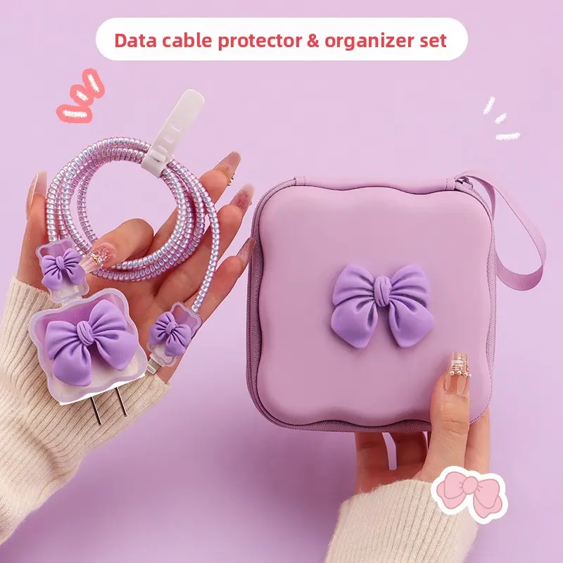 Big Wave Purple Bow 6-Piece Set