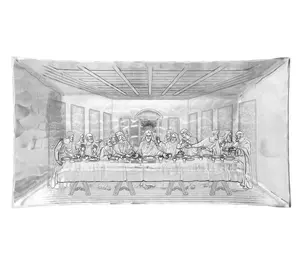 Wendell August Last Supper Design Small HorizonTray