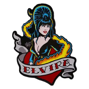 Elvira Tattoo Heart Vinyl Sticker