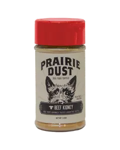 Prairie Dust Beef Kidney Topper Nutrient Rich Single Ingredient Protein for Immunity Digestion Energy Coat Health Grain Free All Natural Made in USA