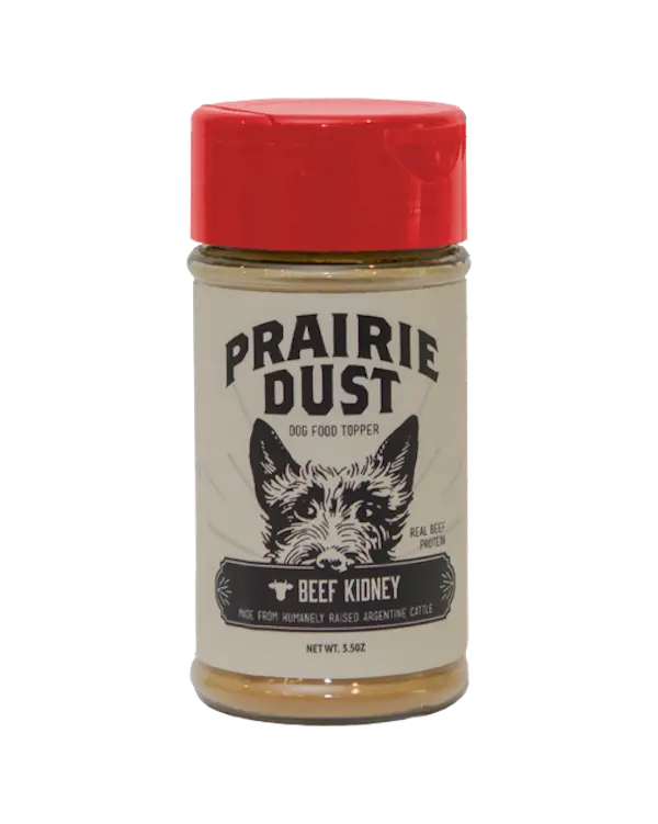 Prairie Dust Beef Kidney Topper Nutrient Rich Single Ingredient Protein for Immunity Digestion Energy Coat Health Grain Free All Natural Made in USA