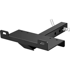 Winch Hitch Cradle Mount Plate,  Universal Receiver 10 x 4 1/2 Winch Mounting with 2''Receiver Hitch for  Winches Heavy-Duty 15000Lbs Capacity for ATV UTV