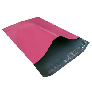 UOFFICE Pack of 500 Pink Poly Mailer Envelopes 9" x 12" - Waterproof & Durable Shipping Bags for E-commerce