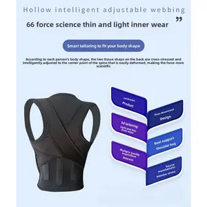 Correction anti-hunchback aligners, back posture straps, hunchback men's and women's adult invisible correction straps
