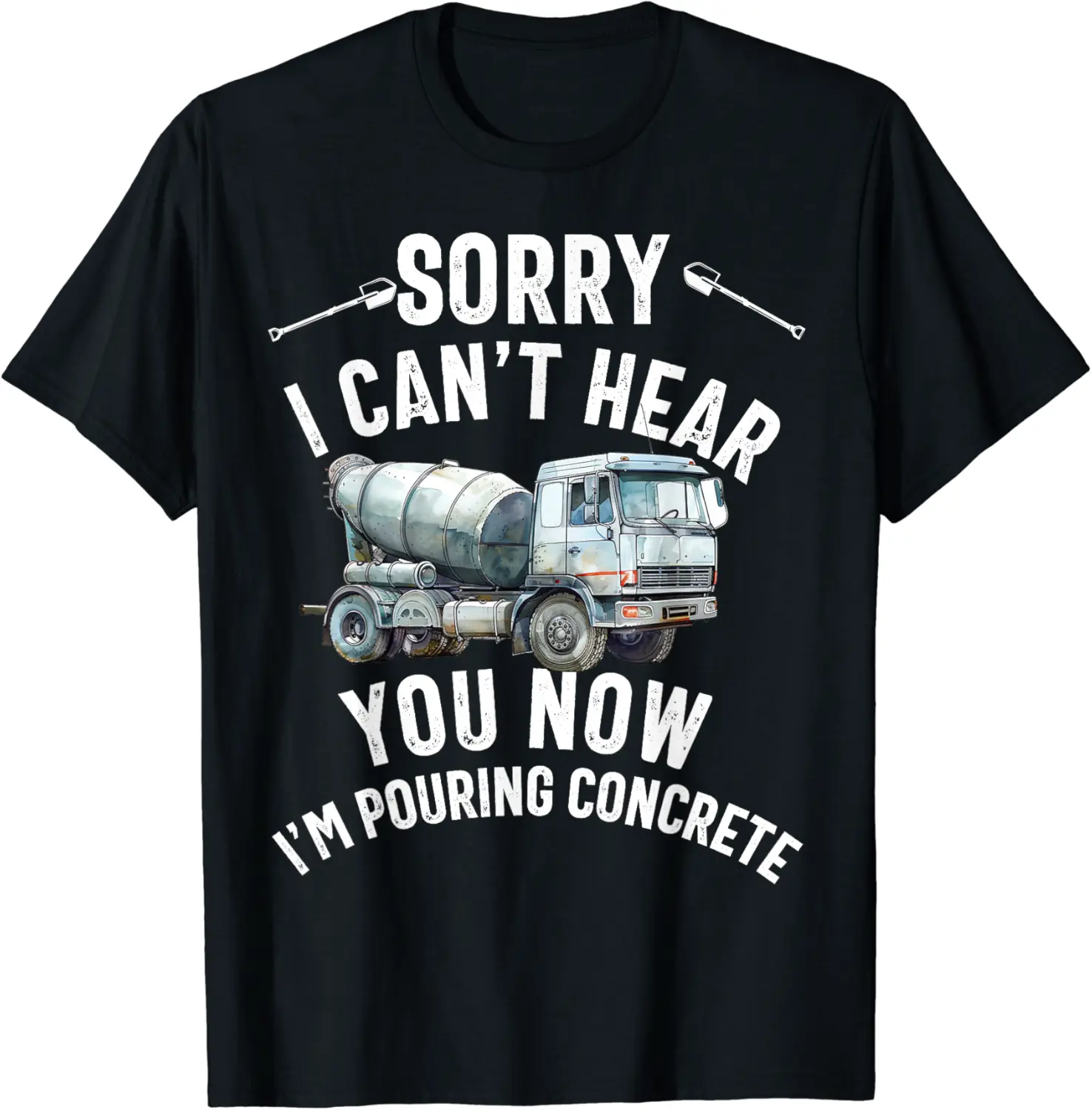 Cement Truck Mixer Operator Driver Concrete Mixer Finisher T-Shirt - Hufsakha Shop 73B0CYSNGM56