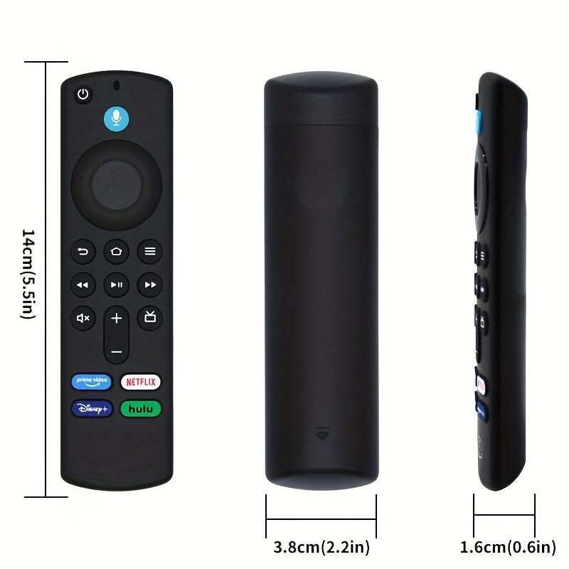 Voice Replacement Remote Control with Alexa - Compatible with Fire TV Stick 2nd/3rd Gen, Lite, 4K, Fire TV Cube & Smart TVs