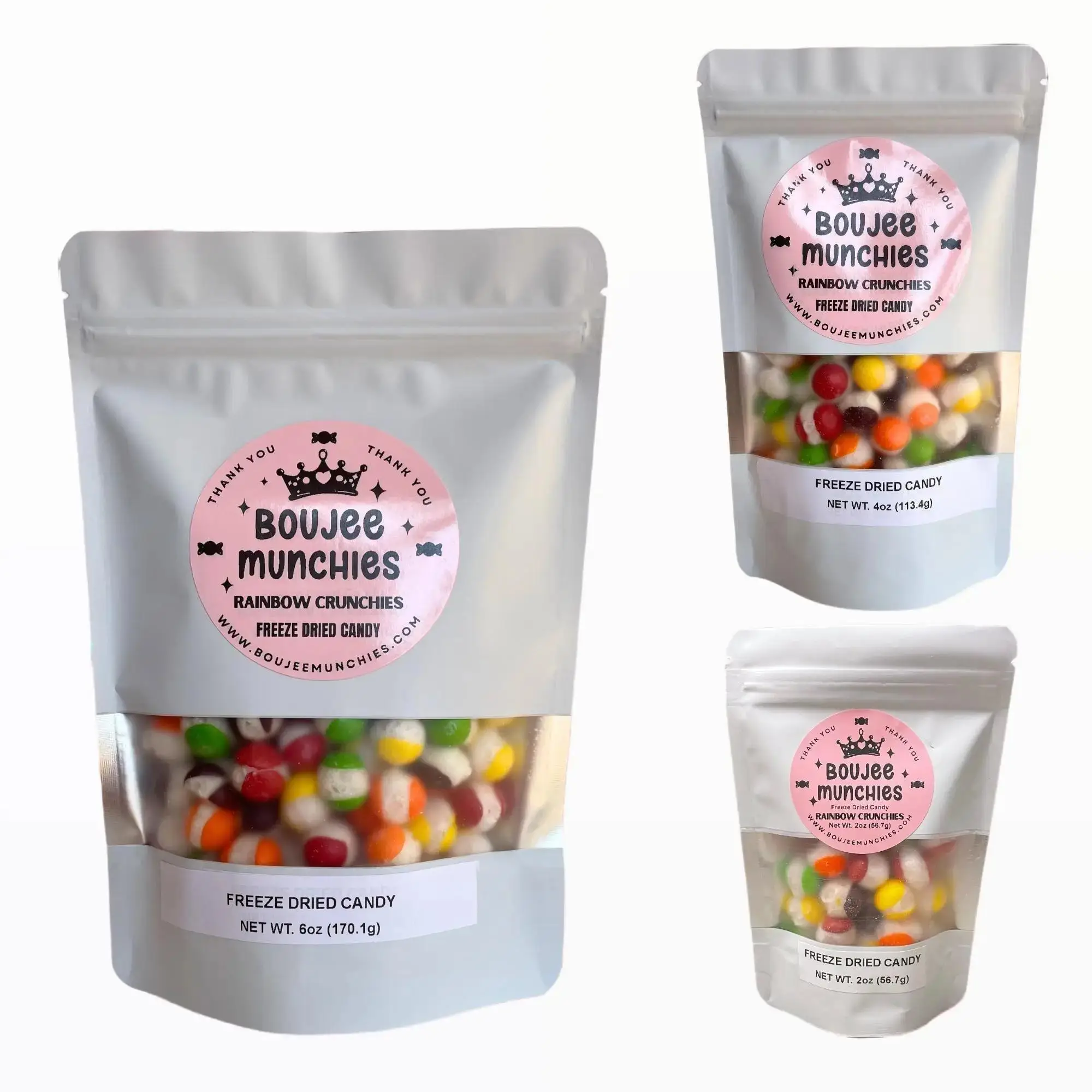 Freeze Dried Candy Rainbow Crunchies
