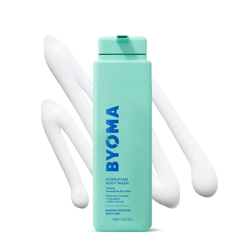 BYOMA Hydrating Body Wash | Squalane, Beta Glucan, Creamy Formula, Skin Barrier Repair