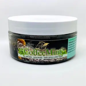 All-Natural CoffeeMint Hand & Body Exfoliating Scrub