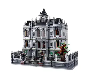 3 Level Lunatic Mad House Lunatic Asylum Hospital Modular Architecture Model with Lighting | General Jim's Toys