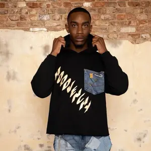 Sunset Blvd Essential Hoodie - Classic Design Comfortable Fit Neutral Color Versatile for Casual Wear Soft Breathable Fabric with Front Pocket Adjustable Hood Menswear