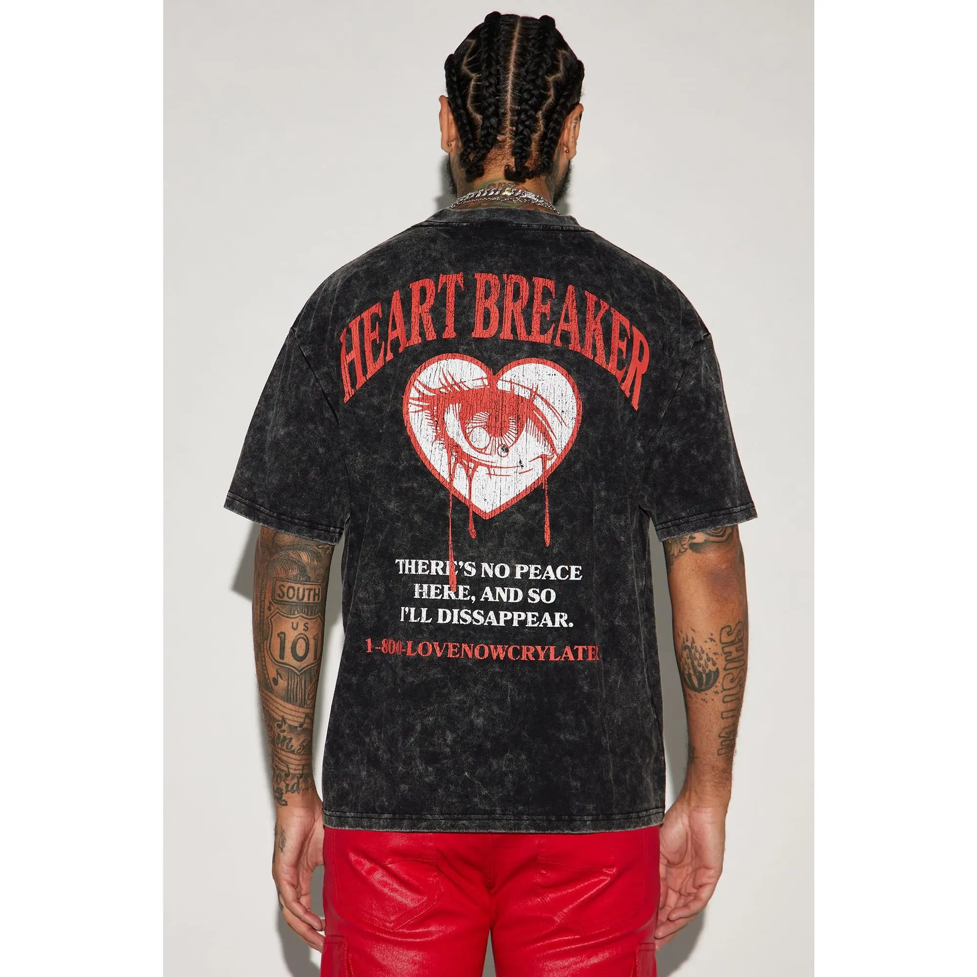Love Now Cry Later Short Sleeve Tee - Black