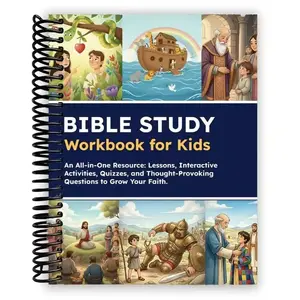 "Christian Bible Study Notebook (Children's Edition): Courses, activities, tests and questions to deepen your faith"