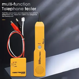 Upgraded Cable Tracker Tone Generator Probe Tracer Wire Tracker Circuit Tester Features Crocodile Clip Rj11 Plug Search Tool