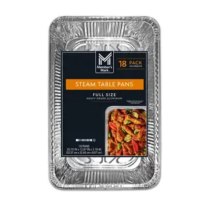 Member's Mark Aluminum Steam Table Pans, Full Size (18 ct.)