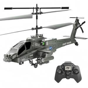 remote control helicopter, 3.5 channels rc helicopter with led light, one key takeoff/landing, aircraft model, suitable for children and adults