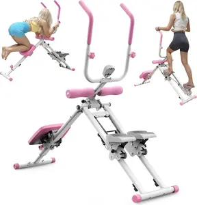 【SAYGOGO】2 In 1 Stair Stepper & Ab Trainer - Multi-Function Ab Workout Trainer & Stair Steppr Machine -Stairmaster & Ab Trainer Machine Exercise Equipment For Home Gym Exercise