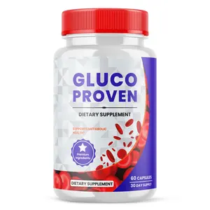 Gluco Proven, Gluco Proven Capsules Advanced Formula Support Supplement Pills (60 Capsules)