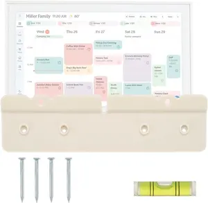 Wall Mount for Skylight 15 Digital Calendar  No-Stud, No-Drill Metal Mount  Easy DIY, -Free Installation with Level & Mounting Kit  Secure Hold Accessories