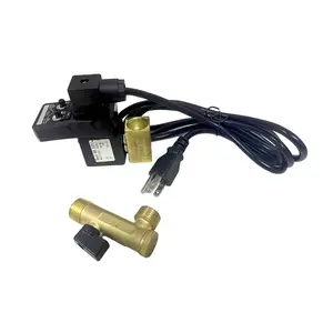 Automatic Air Tank Drain Valve 1/2" AC 110V with US Plug 2-way Direct-acting Electronic Auto Timed Drain Valve