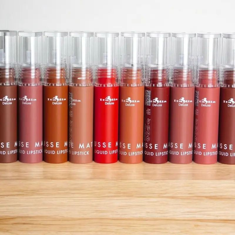 Mouse Matte Liquid Lipstick by Italia deluxe- available in various colors Chocolate Gloss Makeup Smooth Cosmetic