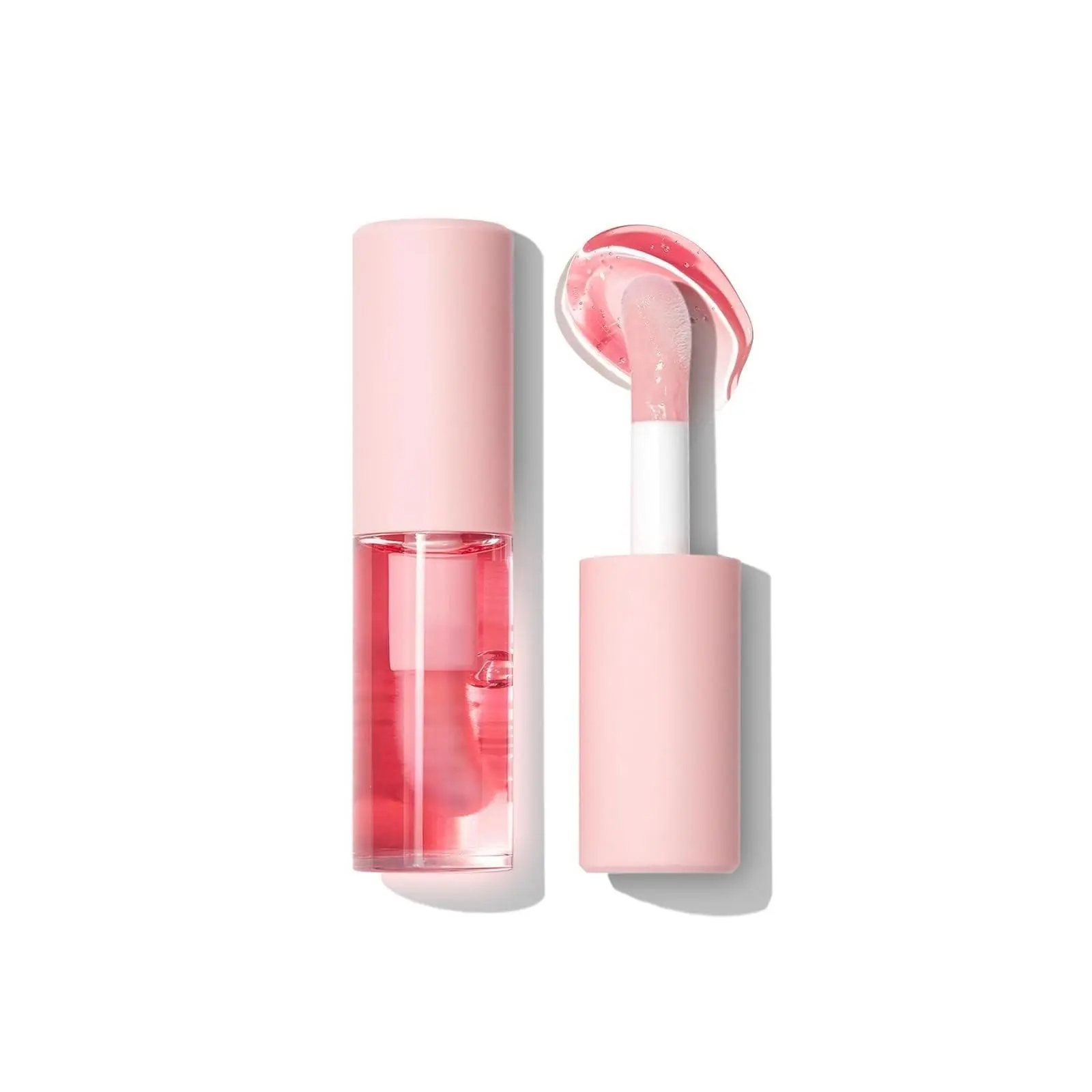 Jelly Wow Lip Oil Makeup Product - Hyaluronic Acid Lip Care Moisturizer, Non-Sticky Plumping Gloss with Berry Infusion, Single Item, Makeup Products, Cosmetic, Lipgloss, Glossy, Hydrate, Moisturizing, Berry Involved, Vitamin C, Cruelty Free, Eco-Friendly,