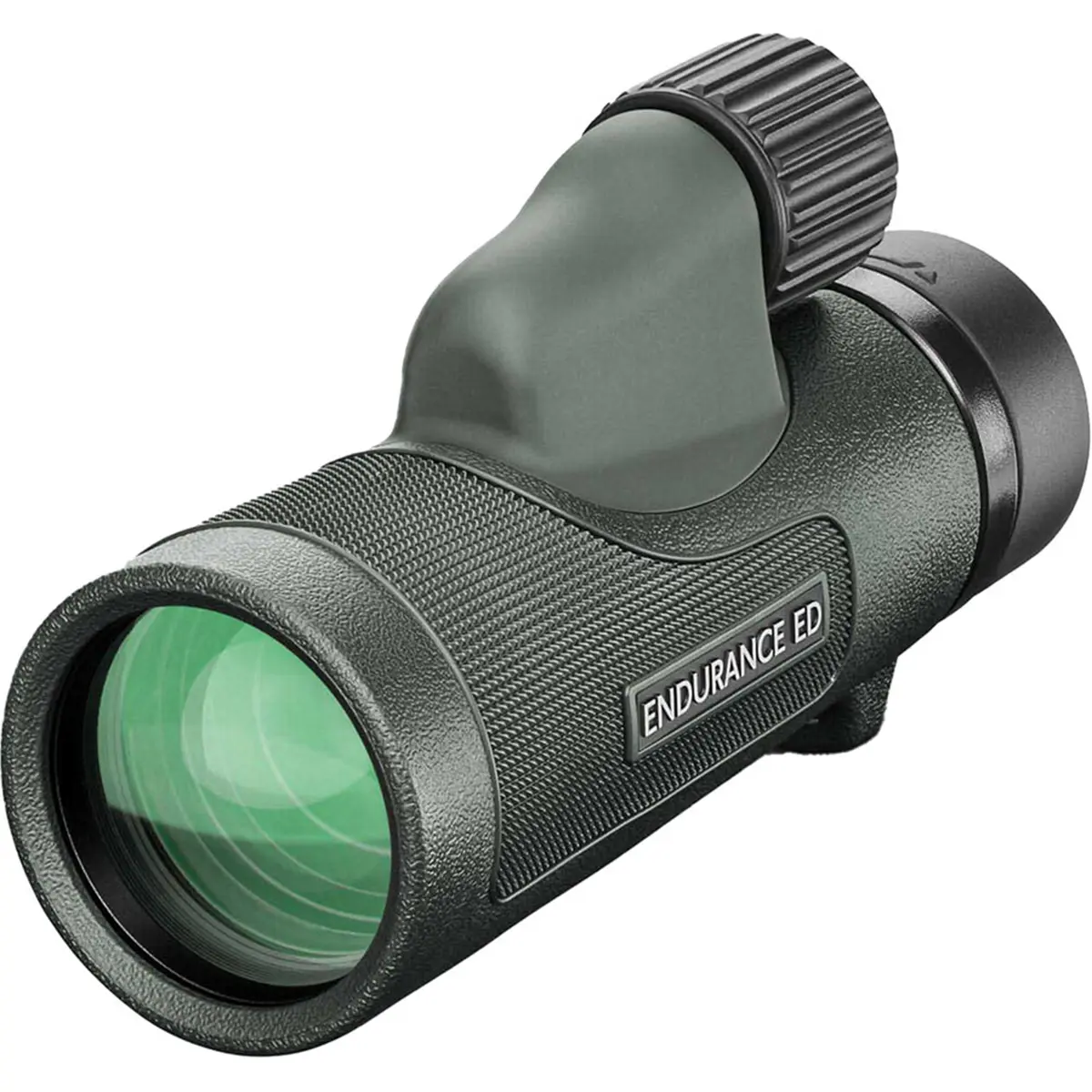 Hawke Sport Optics 10x42 Endurance ED Waterproof Roof Prism Monocular, Fully Multi-Coated, Green Monoculars for Sports & Outdoor Camping Hiking