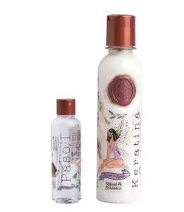 BOTANICAL RITUAL Keratin 250 ML for hair straightening With Argan, Green Tea, Shea,