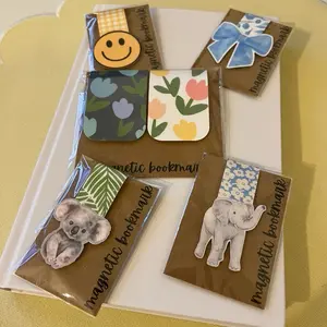 Cute Magnetic Bookmark with Variety of Designs