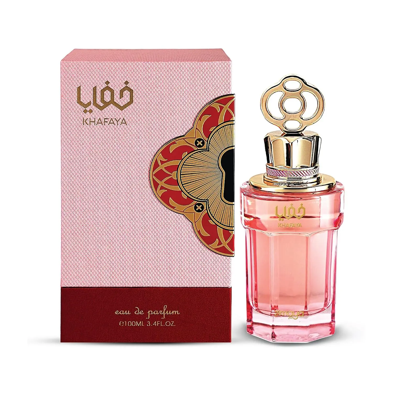 Zimaya Khafaya by Afnan 3.4 Oz Eau De Parfum Spray for Women
