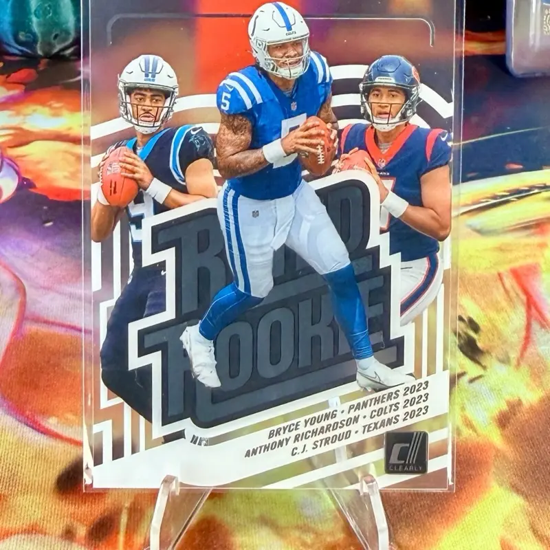NEW Clearly Donruss CJ Stroud, Richardson, Young RATED ROOKIE SPECIAL