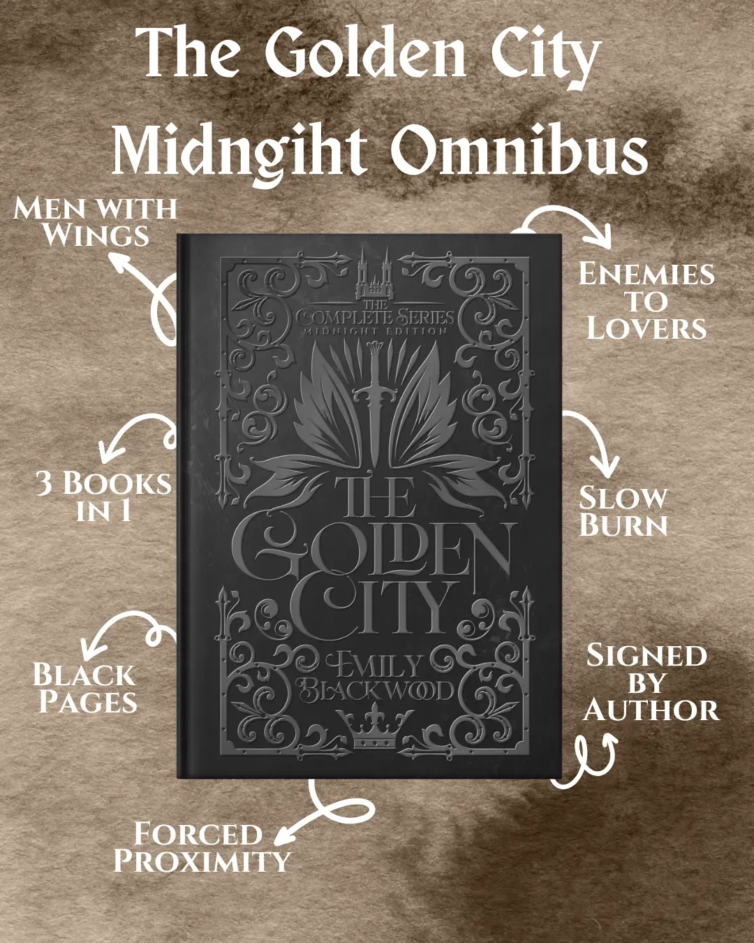 MIDNIGHT EDITION The Golden City Series signed romantasy omnibus