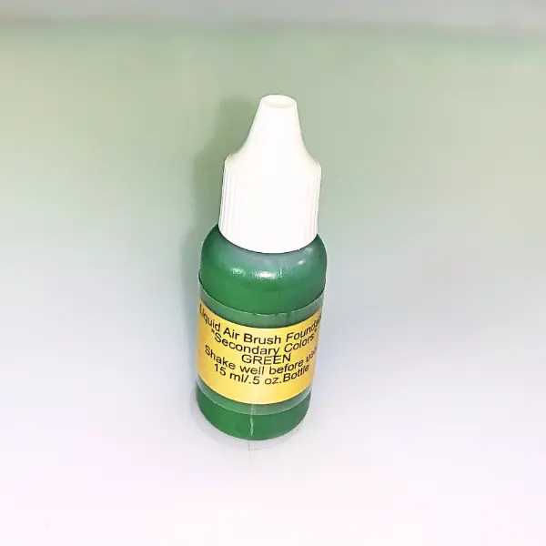 DrakeAir Green airbrush foundation
