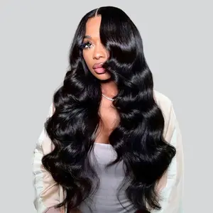[LIVE SUPER DEAL] West Kiss Glueless Human Hair Wigs Body Wave 7x5 Lace Closure Wig Pre Cut Pre Plucked Human Hair For Women