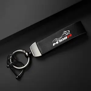 PU Leather Motorcycle Keychain Holder for Suzuki M109R M109 R M 109R, Durable and Stylish Accessory, Perfect Gift for Motorbike Enthusiasts