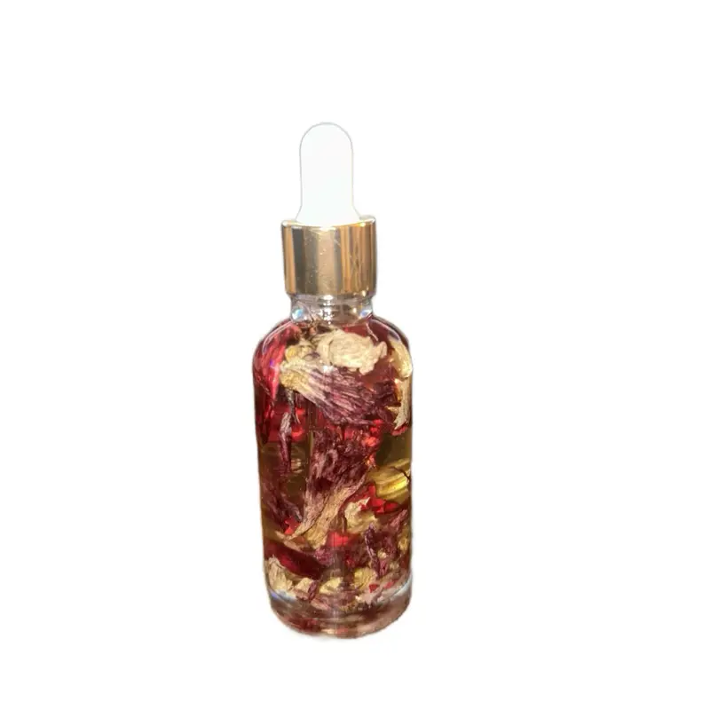 Goddess Oil - Lightweight Body Oil with Rose Petals, Jasmine & Violet Notes, Vegan Friendly, Silicone Free, Cruelty-Free, Cold Pressed